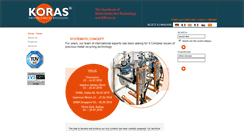 Desktop Screenshot of en.koras-pmr.com