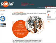 Tablet Screenshot of en.koras-pmr.com